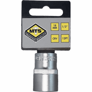 MTS8018 – MTS SOCKET 1/2″ BI HEX CRV – 18MM