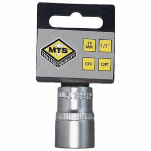 MTS8019 – MTS SOCKET 1/2″ BI HEX CRV – 19MM