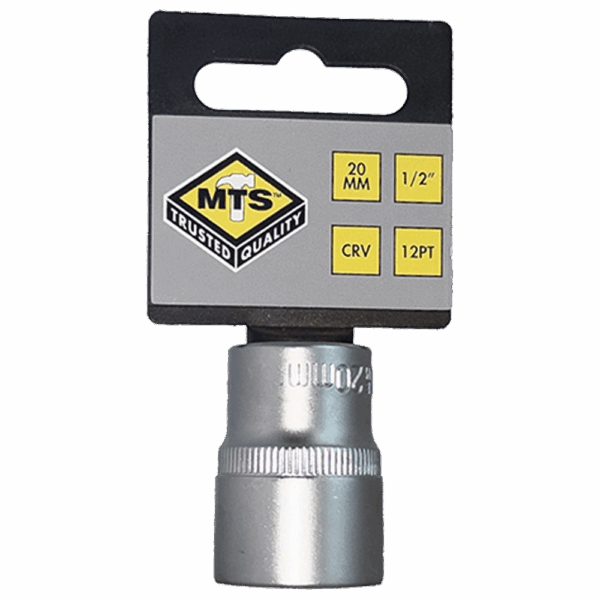 MTS8020 – MTS SOCKET 1/2″ BI HEX CRV – 20MM