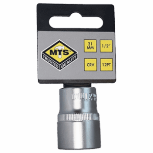 MTS8021 – MTS SOCKET 1/2″ BI HEX CRV – 21MM