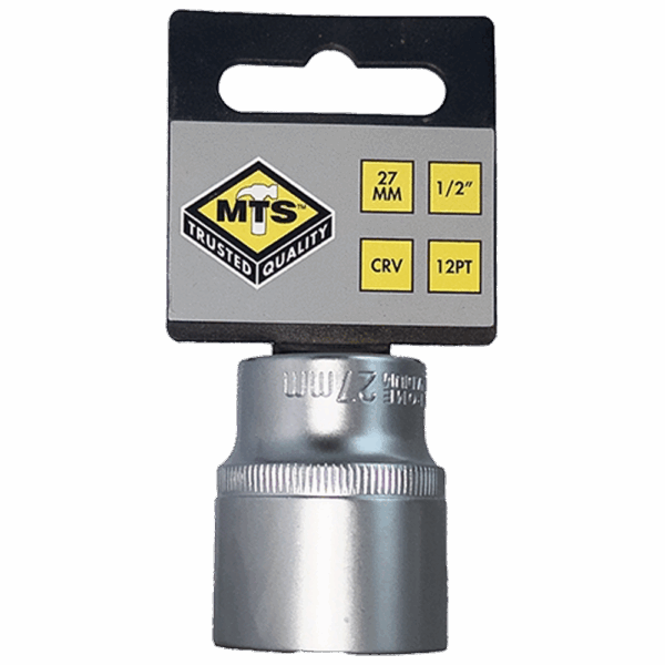 MTS8027 – MTS SOCKET 1/2″ BI HEX CRV – 27MM