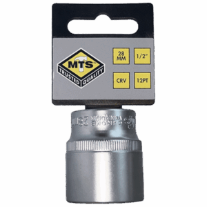 MTS8028 – MTS SOCKET 1/2″ BI HEX CRV – 28MM
