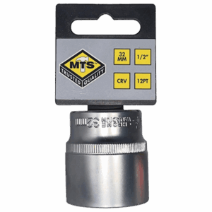 MTS8032 – MTS SOCKET 1/2″ BI HEX CRV – 32MM
