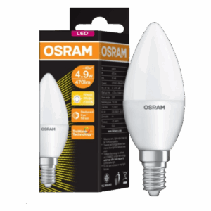 OSR5259 – LED OSRAM CANDLE 4.9W E14 DAY LIGHT
