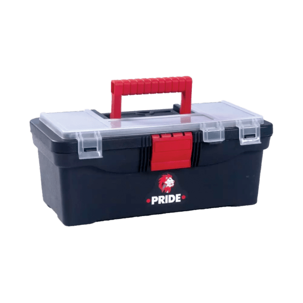 PRID0135 – TOOLBOX PLASTIC 32CM PRIDE BLACK