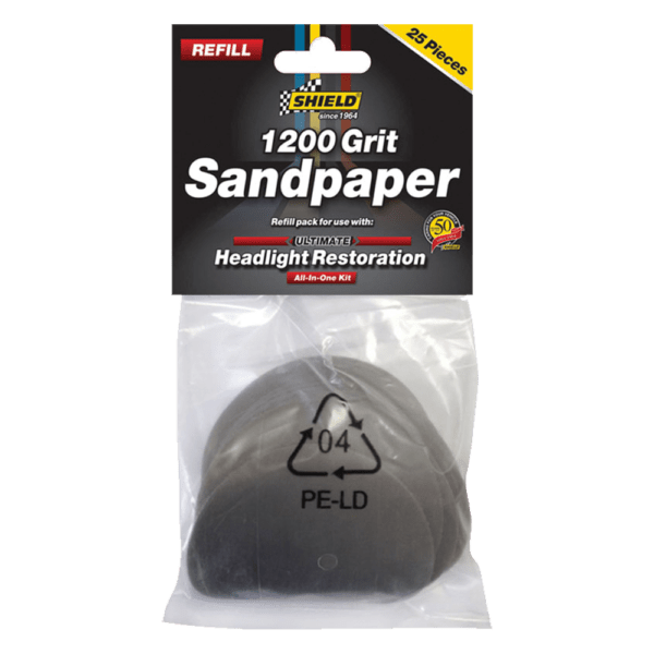 SHI7706 – SHIELD HEADLIGHT RESTORATN S/PAPER SH756