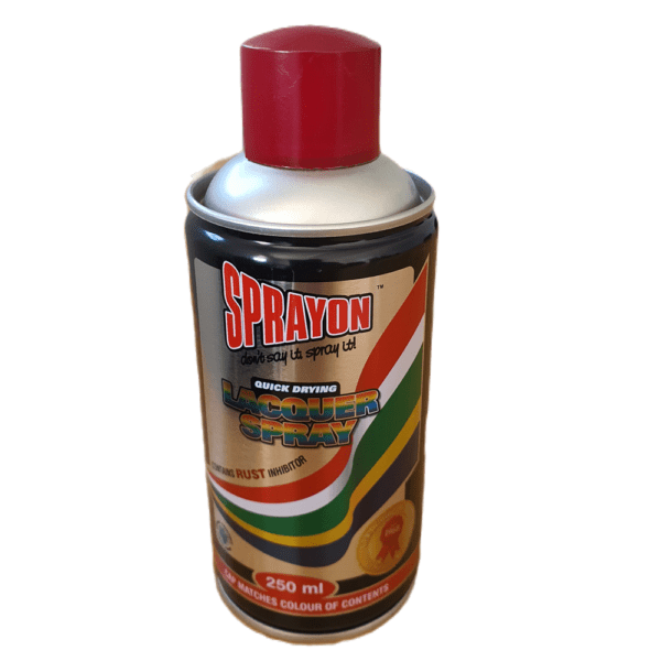SPO0040 – SPRAYON PAINT CARMINE 250ML