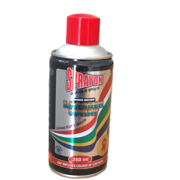 SPO0045 – SPRAYON PAINT RED SIGNAL 250ML