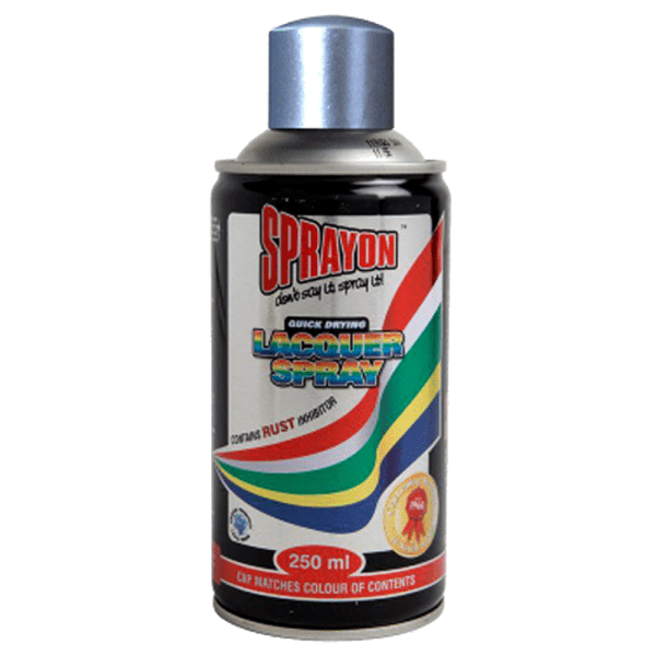 SPO0078 – SPRAYON PAINT SILVER FINE 250ML