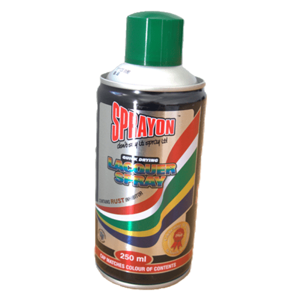 SPO0200 – SPRAYON PAINT GREEN EMERALD 250ML