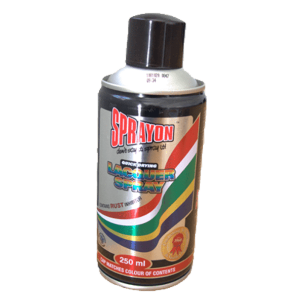 SPO0220 – SPRAYON PAINT BROWN 250ML