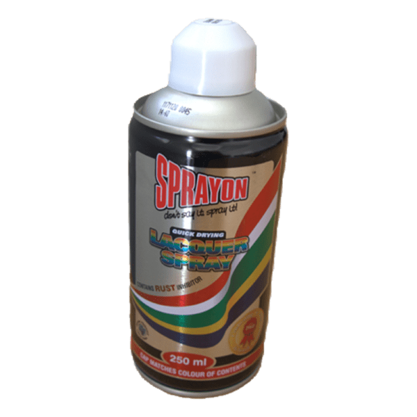 SPO0252 – SPRAYON PAINT WHITE SATIN 250ML