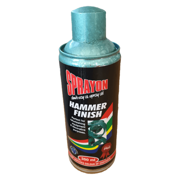 SPO0330 – SPRAYON PAINT GREEN HAMMER/FINISH 350ML