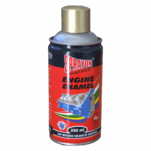 SPO1038 – SPRAYON PAINT ENGINE ENAMEL GOLD 250ML