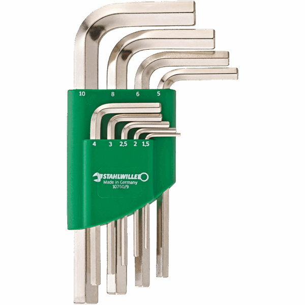 STW96431500 – S/WILLE ALLENKEY SET 10760CV/9PC