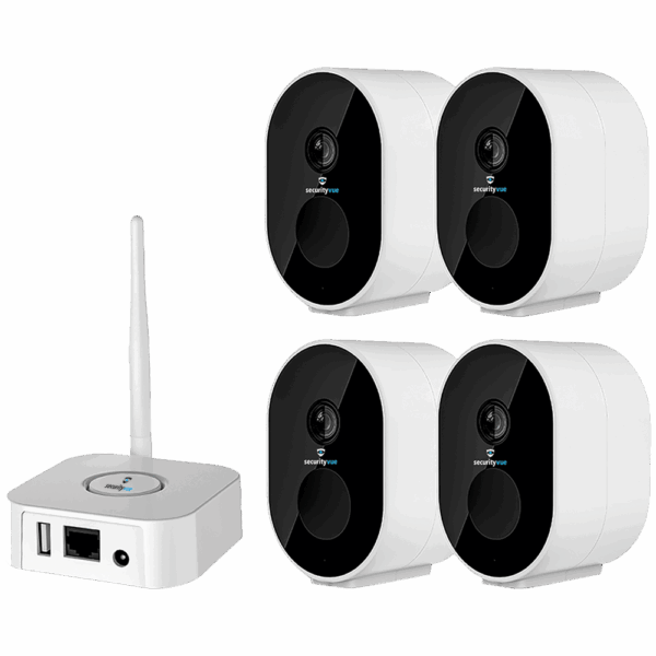 SVIPCK4 – SECURITYVUE HOME CAMERAX4 W/LESS