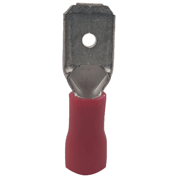TERMPRPK18 – TERM DISCONNECT MALE RED 1DM P/10
