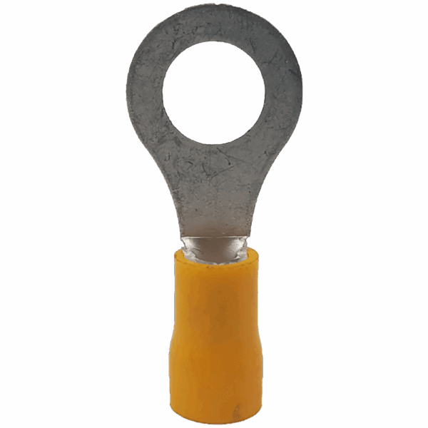 TERMPRPK8 – TERM RING YELLOW 6.4MM 3R6 P/6