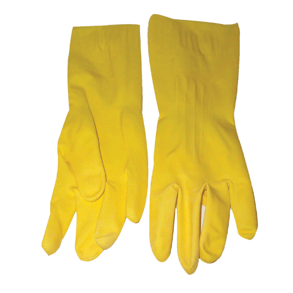 WAN0157 – GLOVE MATSAFE LATEX HOUSE/H YELLOW L