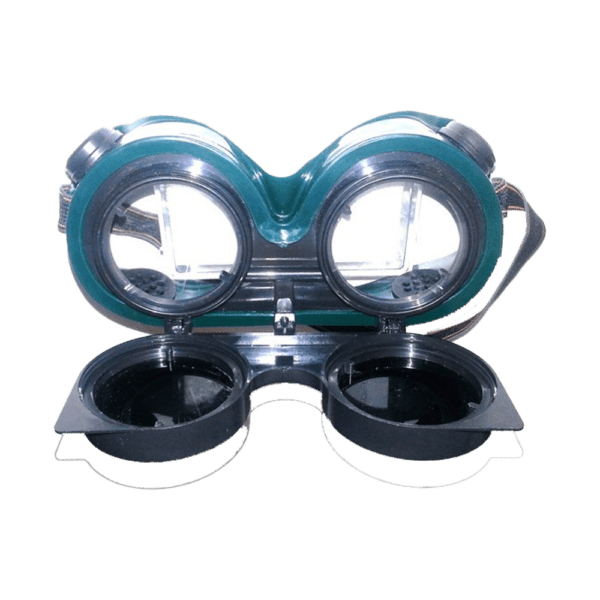 WAN0335 – GOGGLE WAN WELDING FLIP FRONT GREEN