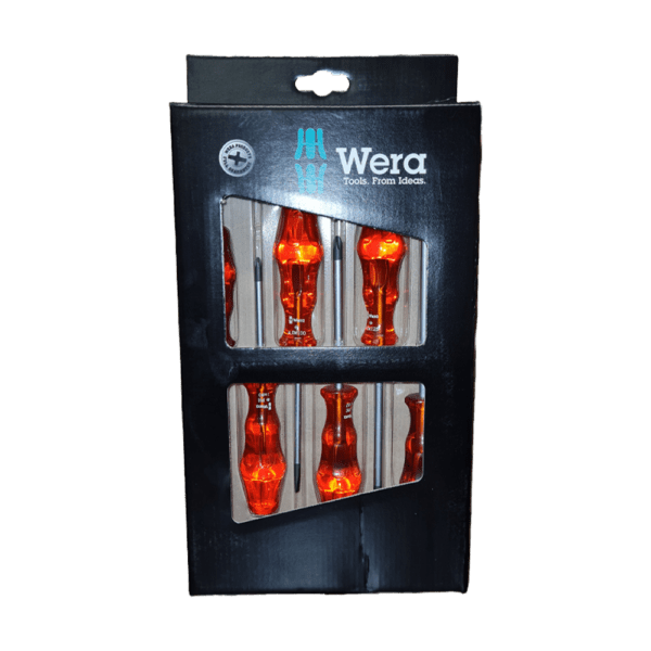WER10008 – SCREWDRIVER SET WERA B/TIP P/8 10008