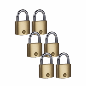 Y110B-40-122-6 – PADLOCK YALE BRASS 40MMP6 Y110B/40/122/6