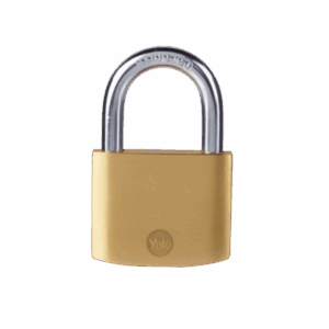 Y110B-50-126-1 – PADLOCK YALE BRASS 50MM Y110B/50/126/1