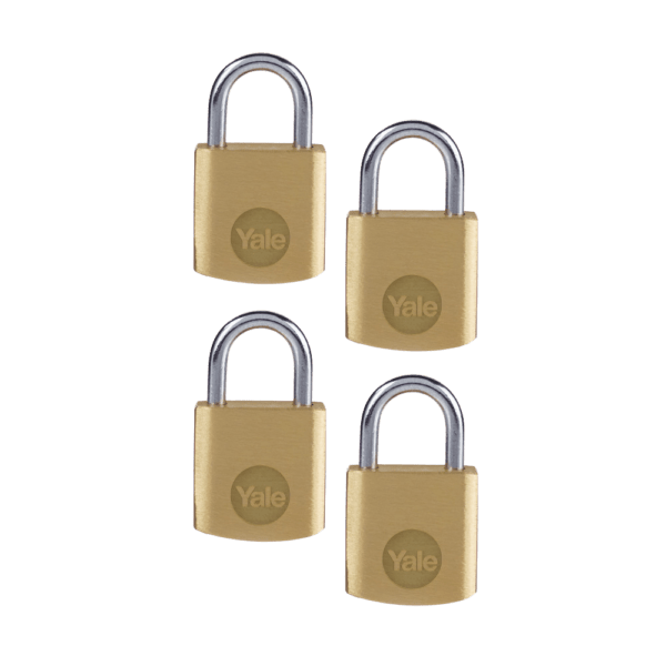 Y110B-20-111-4 – PADLOCK YALE BRASS 20MMP4 Y110B/20/111/4